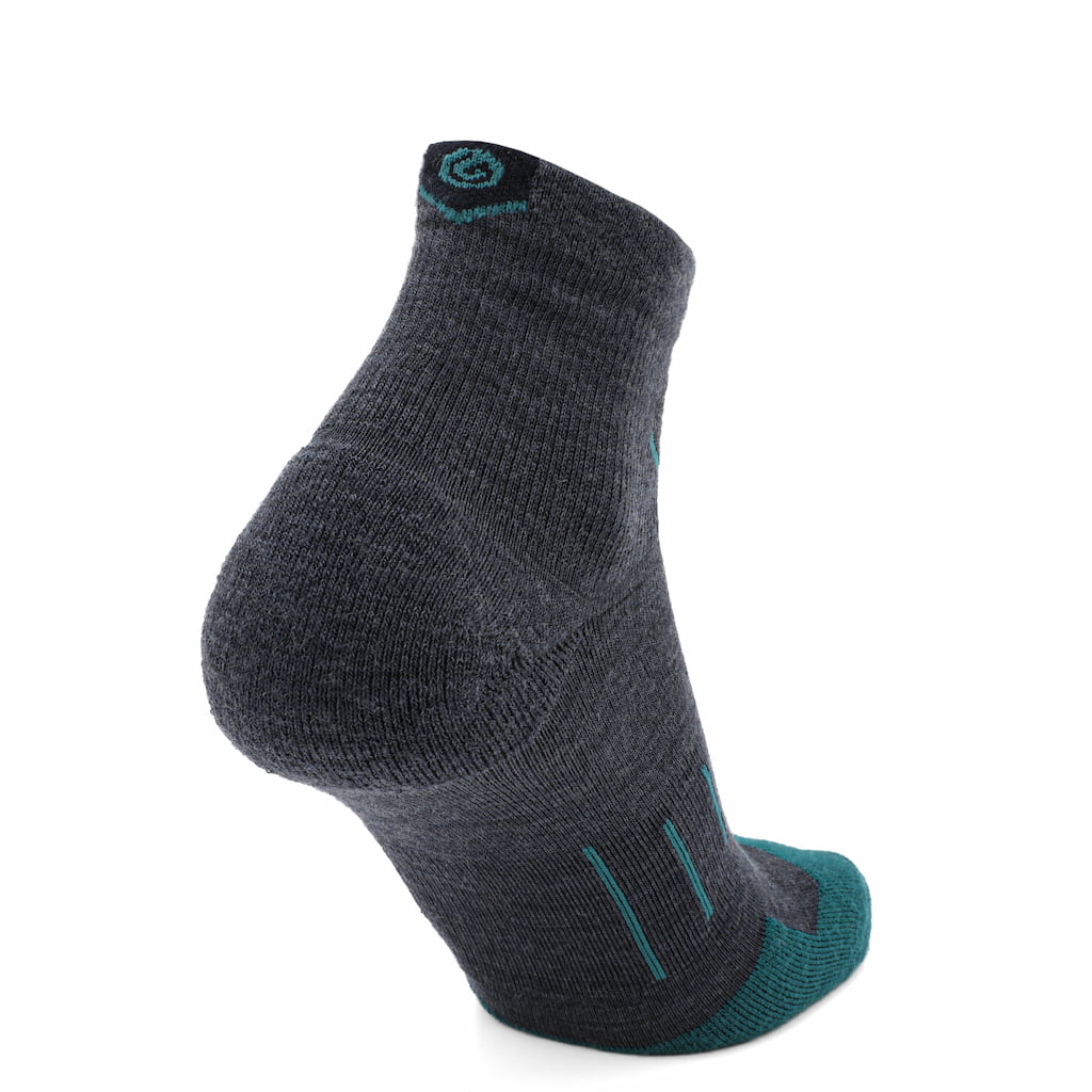 Wave - Run 1/4 Crew Lightweight Merino Wool Sock