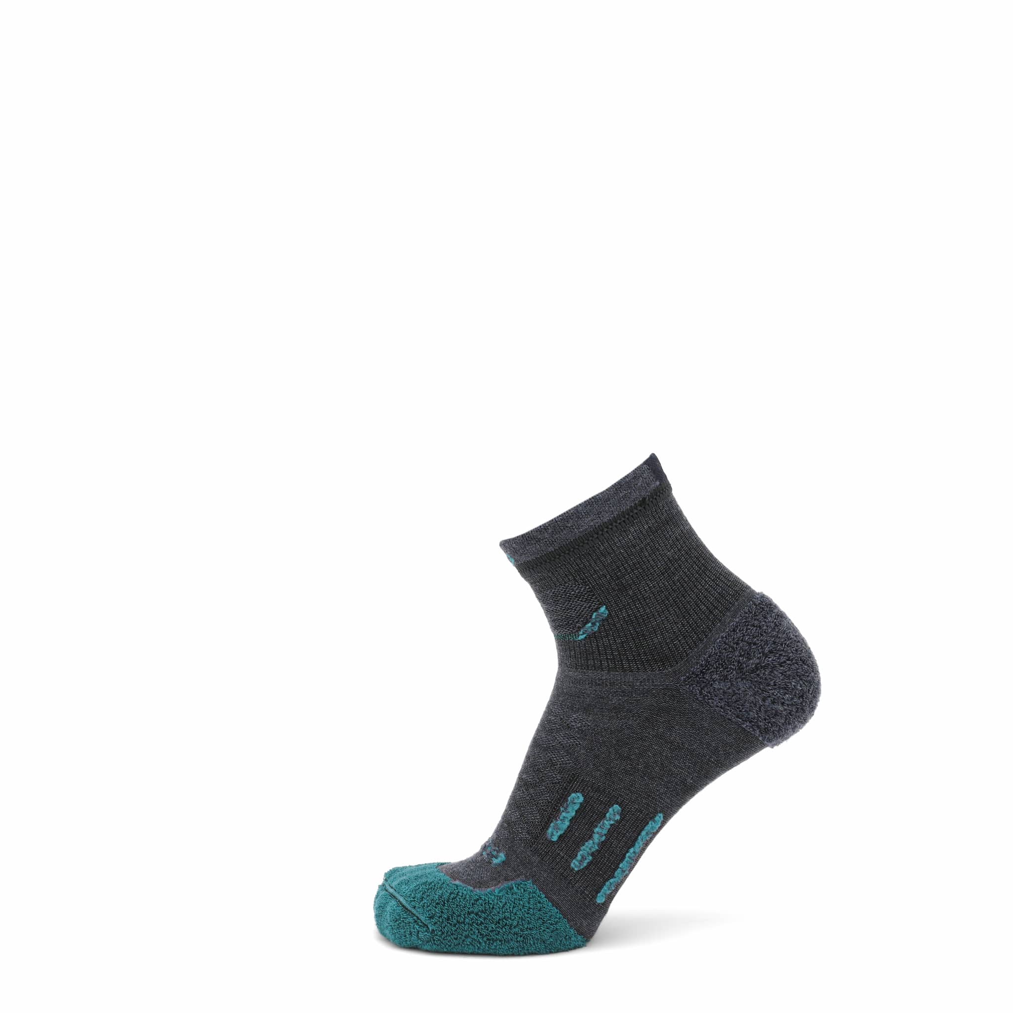 Wave - Run 1/4 Crew Lightweight Merino Wool Sock