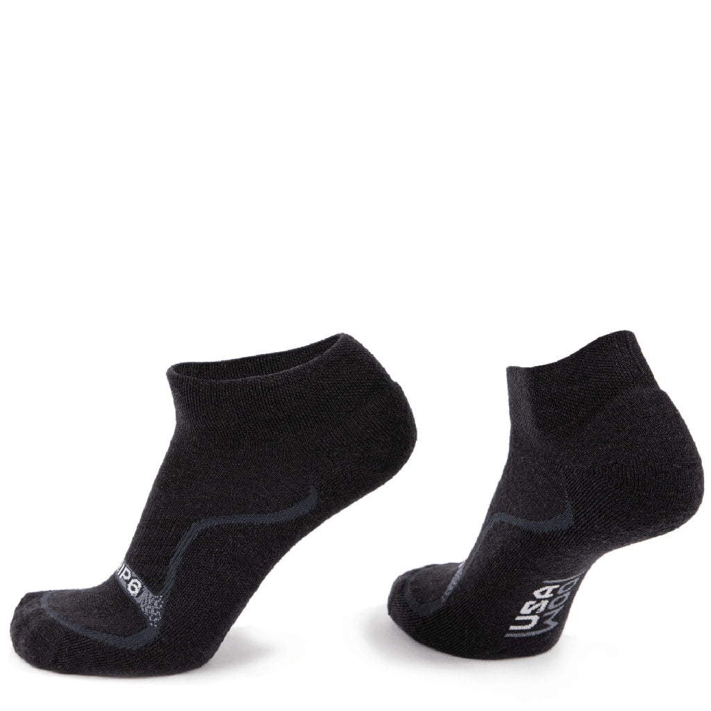 black ankle socks