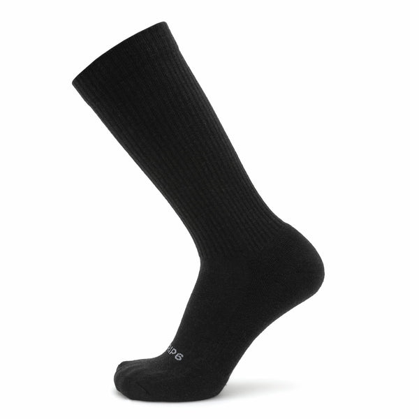 Tactical Black Lightweight Boot Sock - Merino Wool