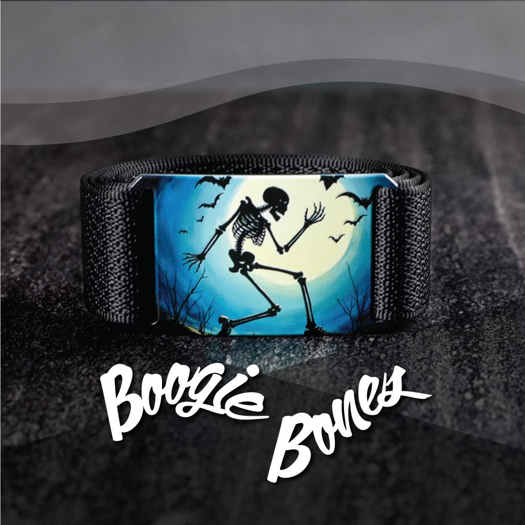 Boogie Bones Halloween Belt