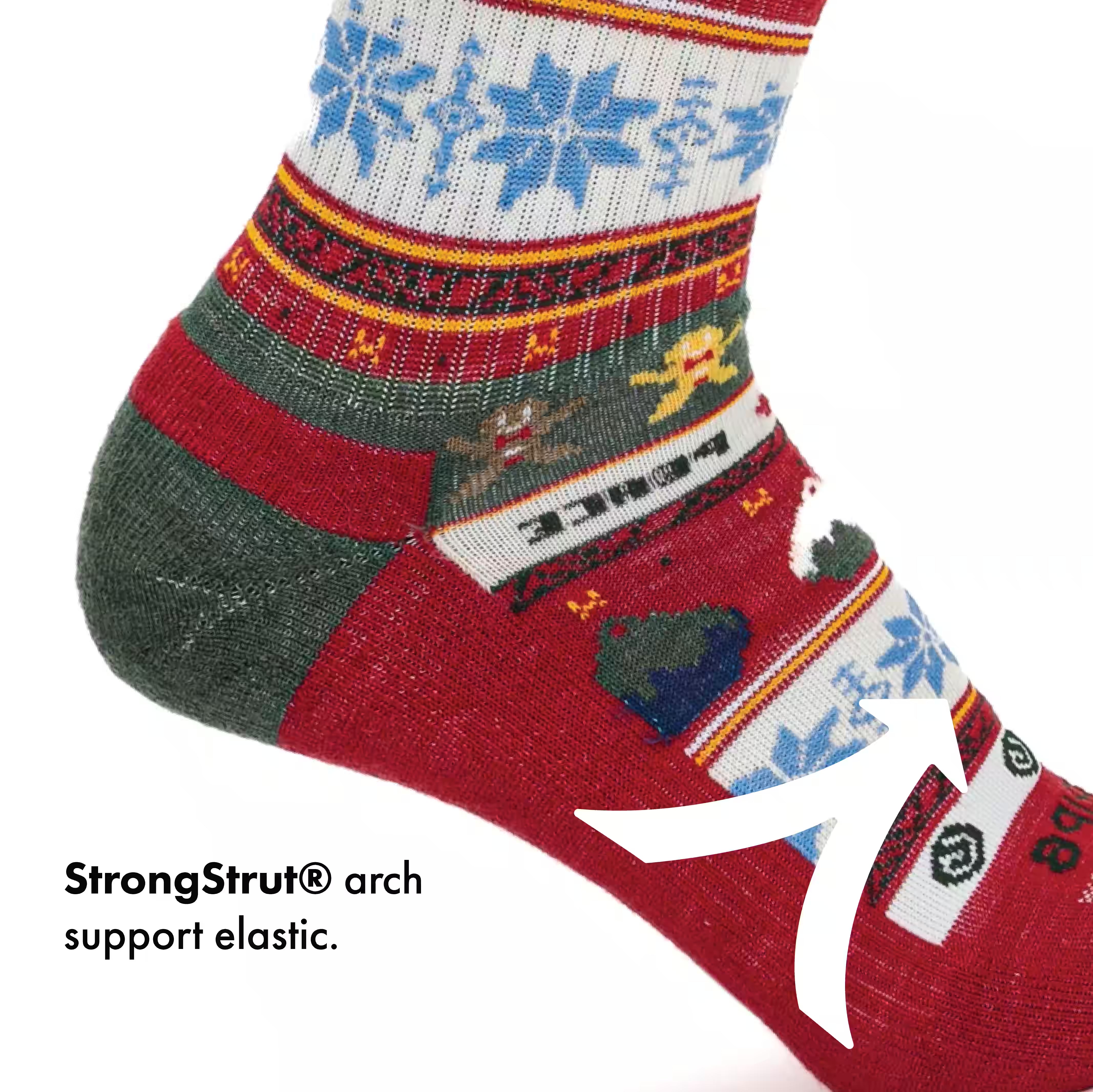 Christmas - Holiday Crew Midweight Merino Wool Sock