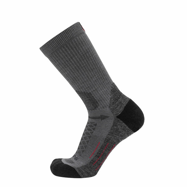 Graphite - Hike Crew Midweight Merino Wool Sock