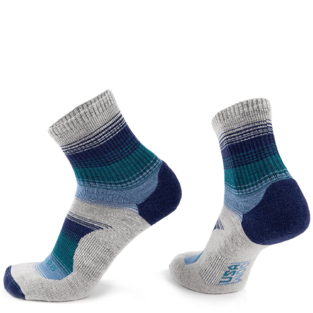 blue micro crew socks