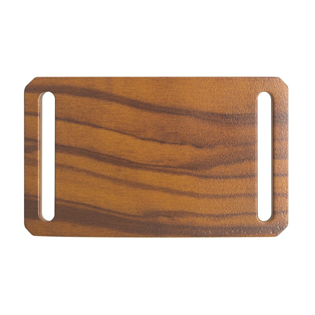 olive wood grain belt buckle