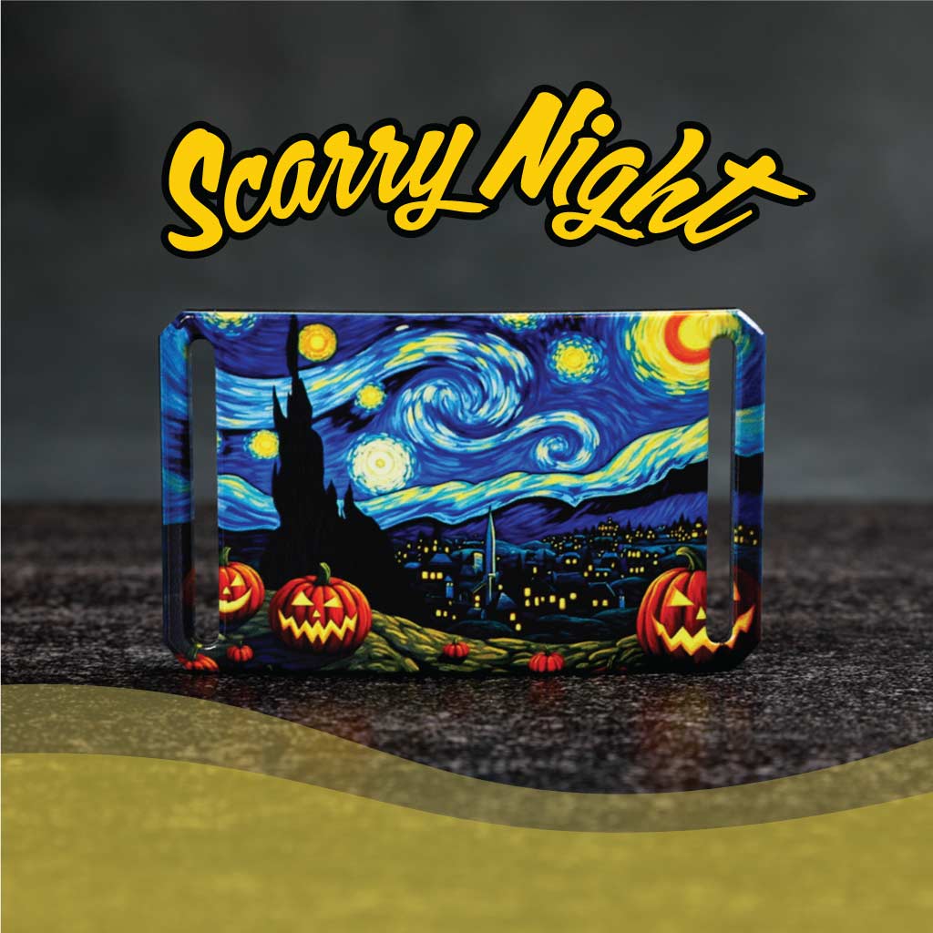 Scarry Night Halloween Buckle