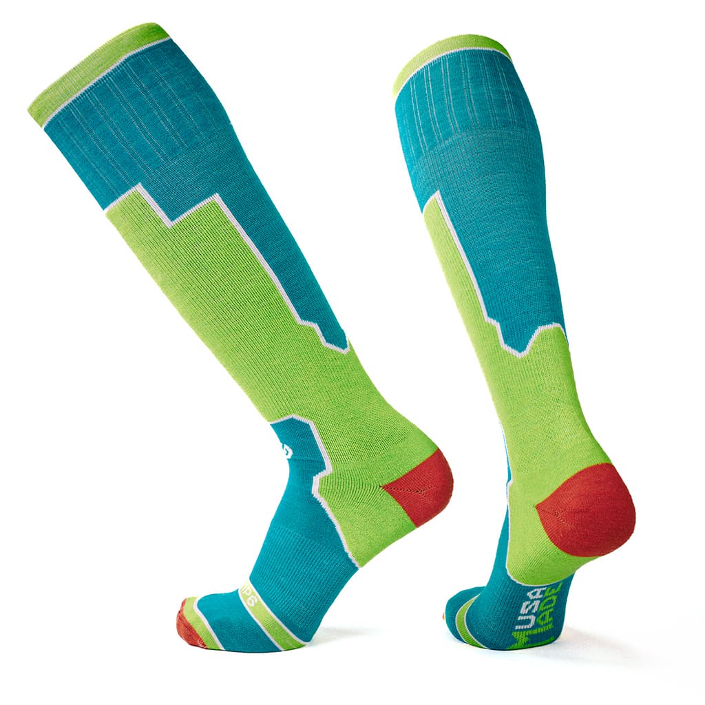 Merino wool ski socks