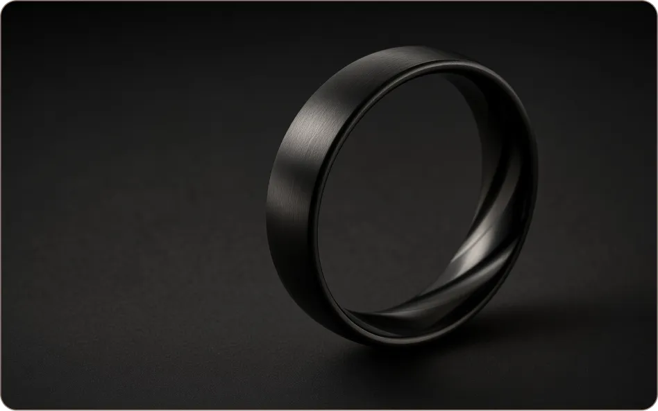 Rounded, all the way around.